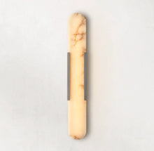 Load image into Gallery viewer, Melange Alabaster Sconce, Modern Indoor Decor Wall Lamp Fixtures
