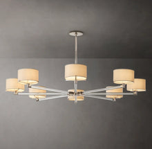 Load image into Gallery viewer, Tonya Round Eight-Light Chandelier 60&quot; For Living Room Lampshade Design
