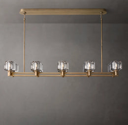Demaret Double Linear Chandelier 54