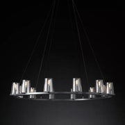 Pauillac Round Chandelier Glass 48'',Modern Chandelier
