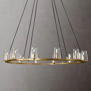 Pauillac Round Chandelier Glass 48'',Modern Chandelier