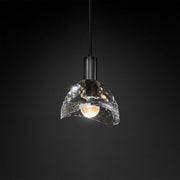 Raquel Dining Room Crystal Pendant Light Black