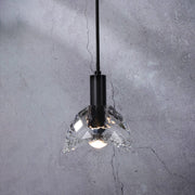 Raquel Dining Room Crystal Pendant Light Black