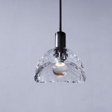 Load image into Gallery viewer, Raquel Dining Room Crystal Pendant Light Black