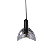 Raquel Dining Room Crystal Pendant Light Black