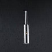 Smoky Gray Crystal Tube Pendant Light Height 16.5