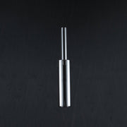 Smoky Gray Crystal Tube Pendant Light Height 16.5