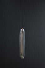 Load image into Gallery viewer, Postmodern Ashtray Crystal Tube Pendant 15&quot;