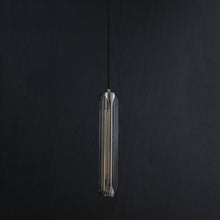 Load image into Gallery viewer, Postmodern Ashtray Crystal Tube Pendant 15&quot;