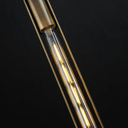 Postmodern Ashtray Crystal Tube Pendant 15