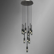 Load image into Gallery viewer, Kibbee Multi-head Bottle Crystal Chandelier
