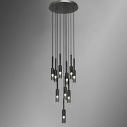 Kibbee Multi-head Bottle Crystal Chandelier