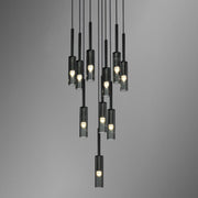 Kibbee Multi-head Bottle Crystal Chandelier