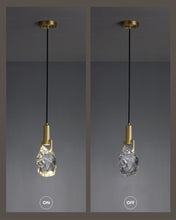 Load image into Gallery viewer, Modern Amorphous Crystal Pendant Light