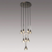 Load image into Gallery viewer, Aaron Modern Cone Crystal Pendant Chandelier Light