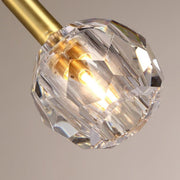 Single Crystal Ball Pendant Mini Lighting