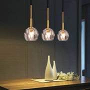 Single Crystal Ball Pendant Mini Lighting