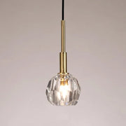 Single Crystal Ball Pendant Mini Lighting