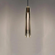 Modern Smoky/Clear Crystal Pendant Lights for Kitchen Island