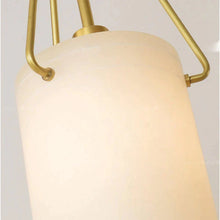 Load image into Gallery viewer, Lottie Marble Pendant Light, Alabaster Pendant
